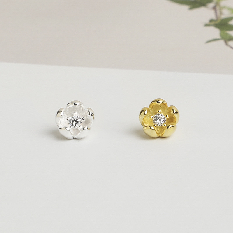 925 Sterling Silver Mini Flowe - Jewelry Making In La 评论和价格