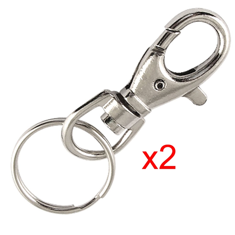 Silver Tone Metal Trigger Lobs - Lobster Clasp Silver 评论和价格