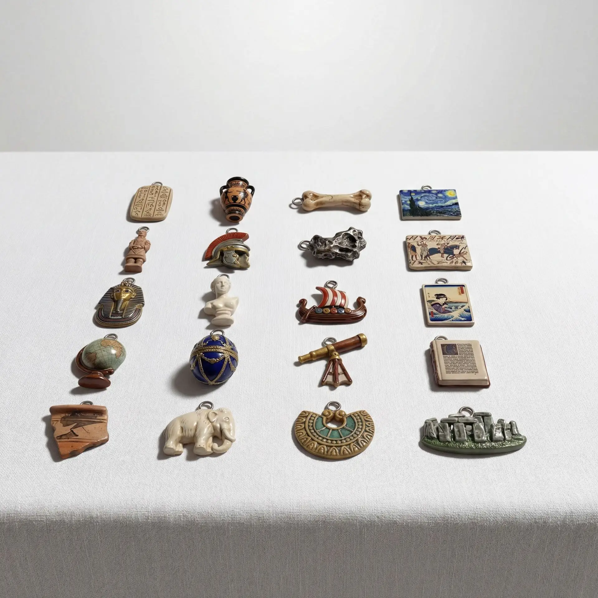 Mini World History Antique Fig - Jewelry Making History 评论和价格