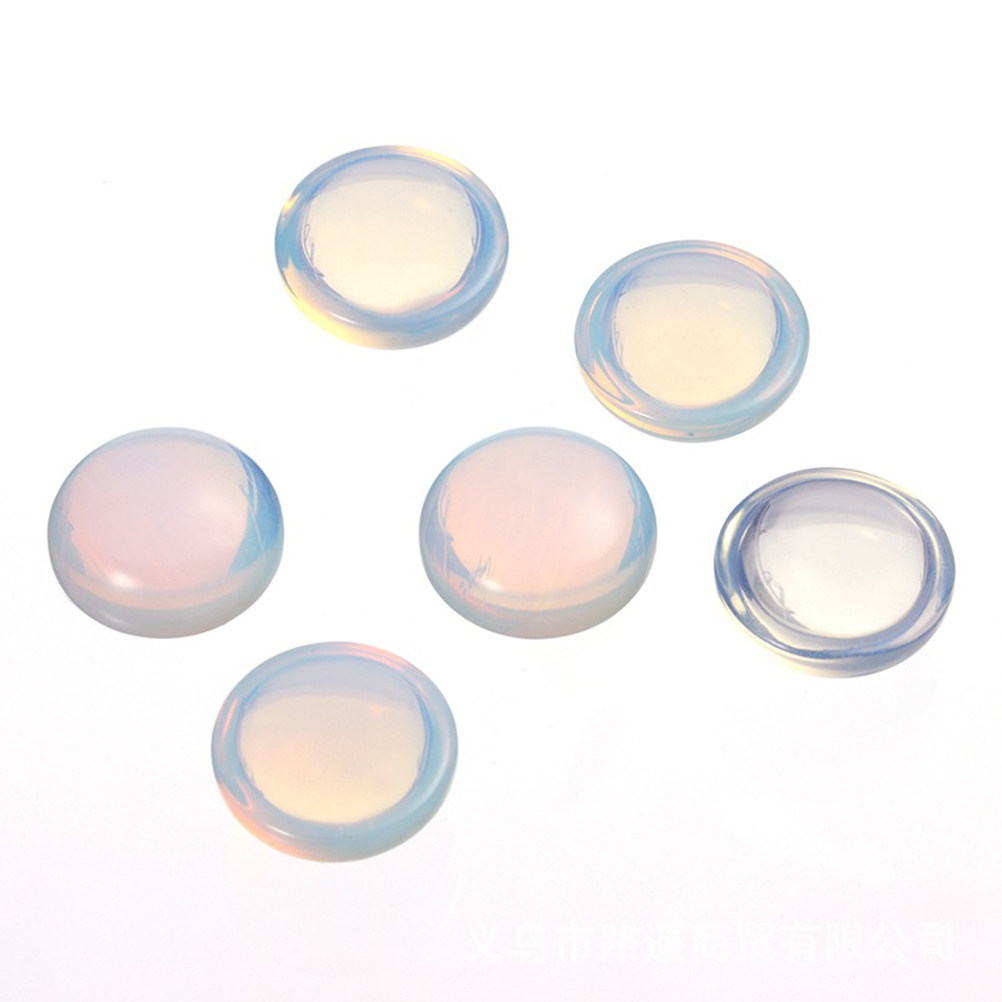 10Pcs Opal Stone Pendants for  - Jewelry Making Gemstones 评论和价格