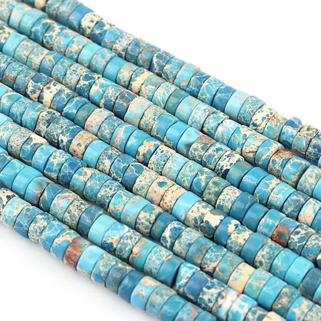 Natural Emperor Stone Turquois - Jewelry Making Gemstones 评论和价格