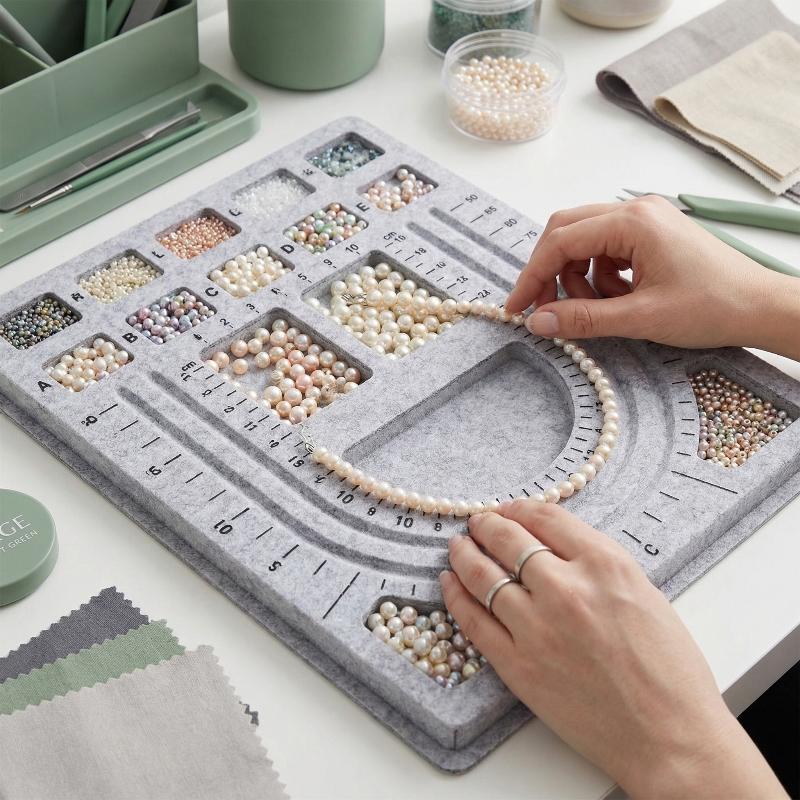 Making Felt Beading Mat Board  - Jewelry Making Board 评论和价格