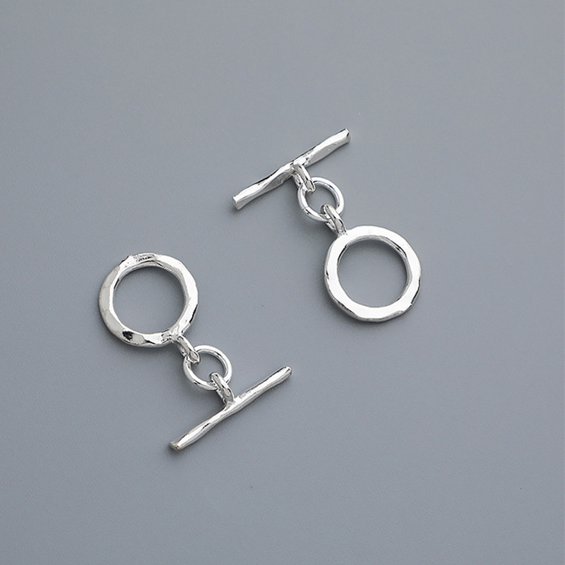 925 Sterling Silver Toggle Cla - Jewelry Making In La 评论和价格
