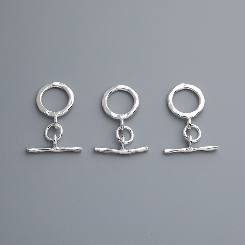 925 Sterling Silver Toggle Cla - Jewelry Making In La 评论和价格