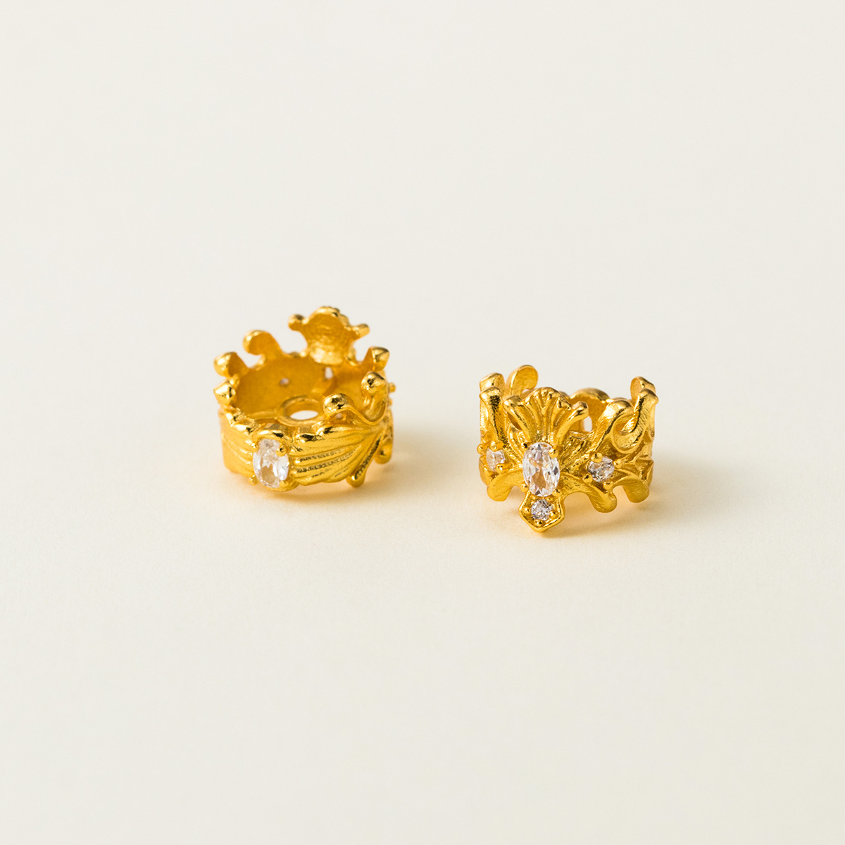 925 Sterling Silver Crown Spac - Jewelry Making In La 评论和价格