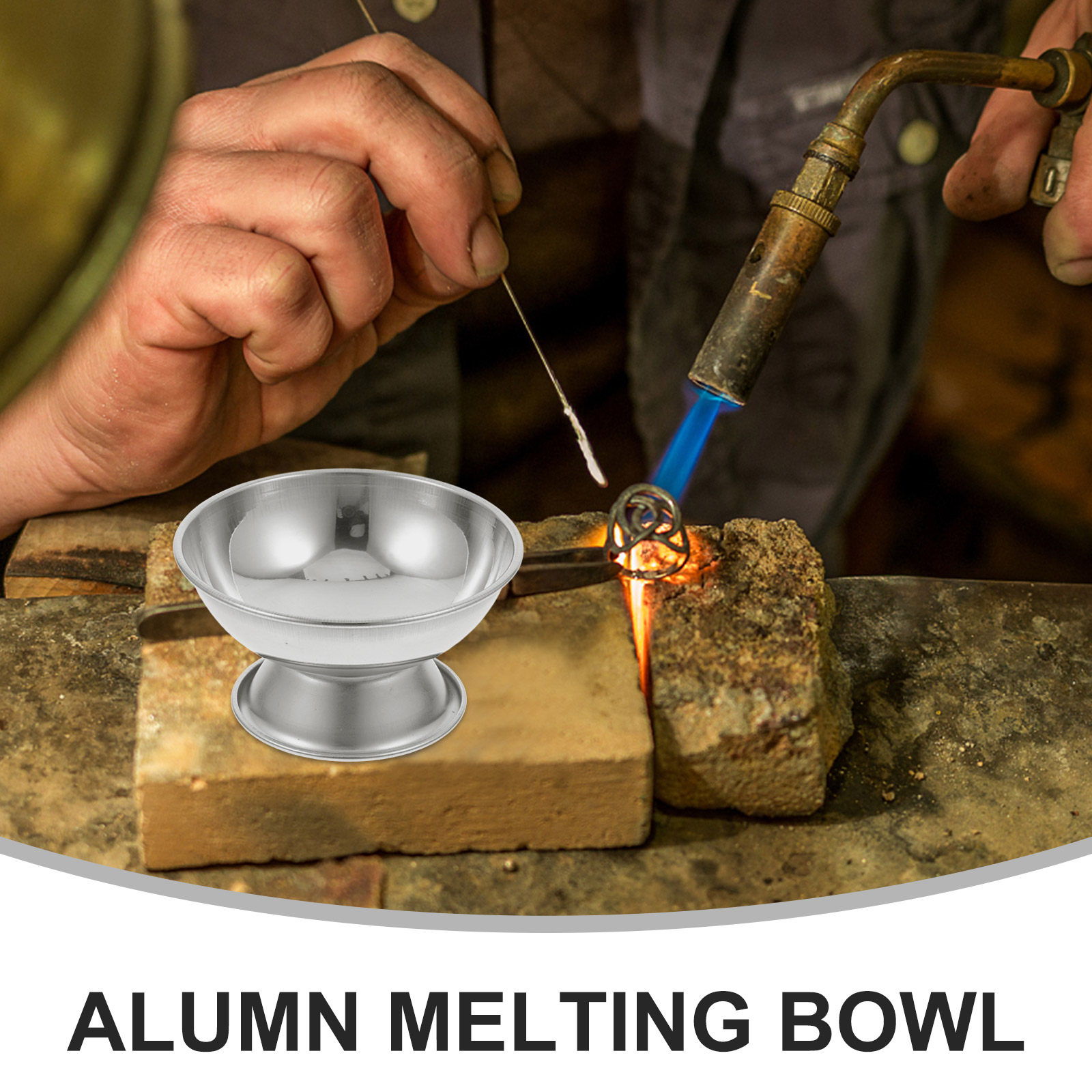 Large Stainless Steel Melting  - Jewelry Making Torch 评论和价格