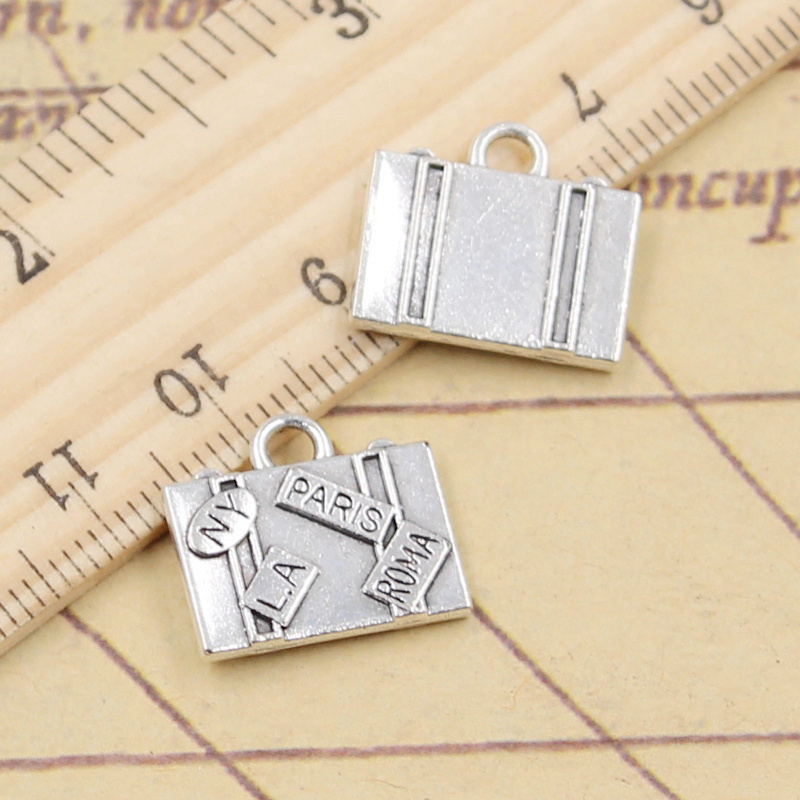 10pcs Charms Travel Bags New Y - Jewelry Making In La 评论和价格