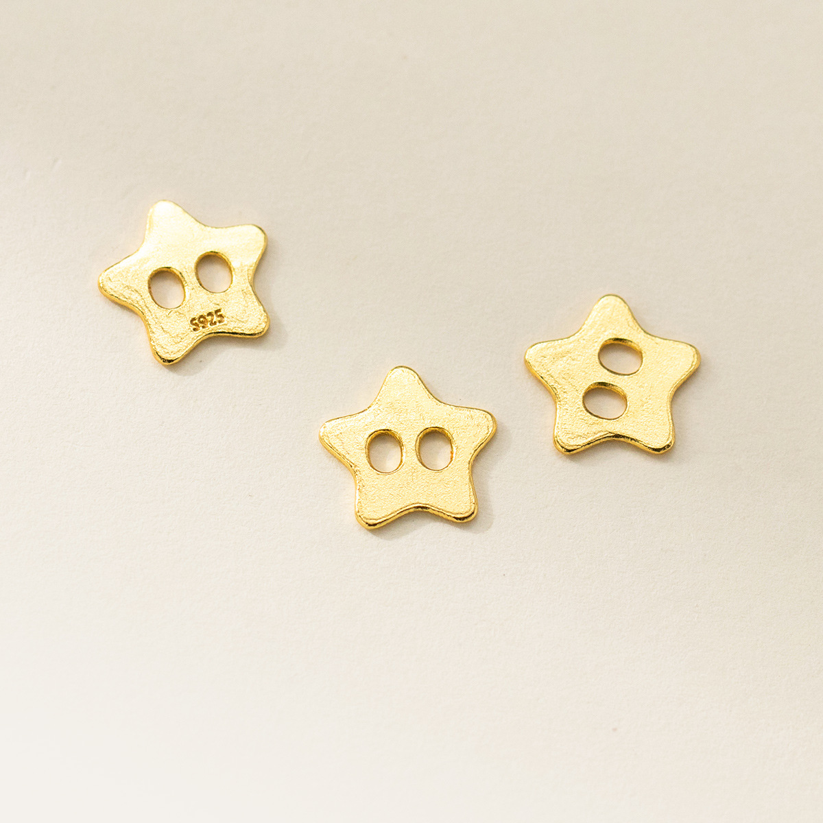 925 Sterling Silver Cute 2-Hol - Jewelry Making In La 评论和价格