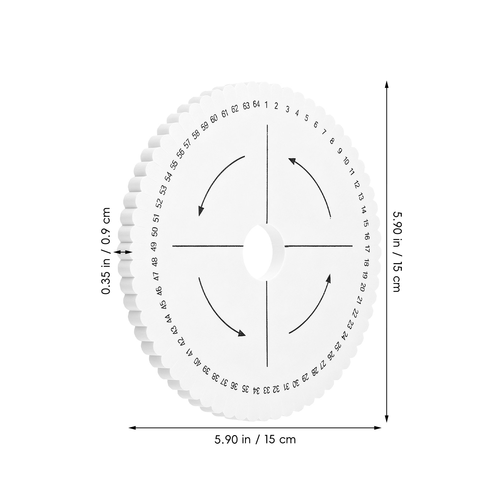 Round Kumihimo Braiding Plates - Jewelry Making Board 评论和价格